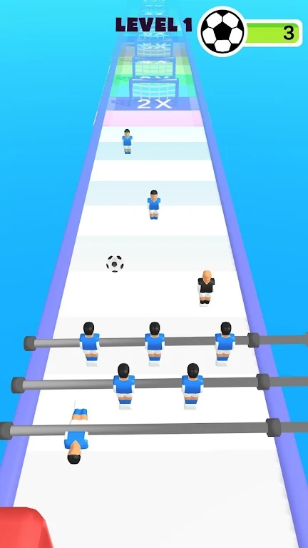 桌上足球障碍跑游戏安卓版下载（Table Football Run） v1.0.11