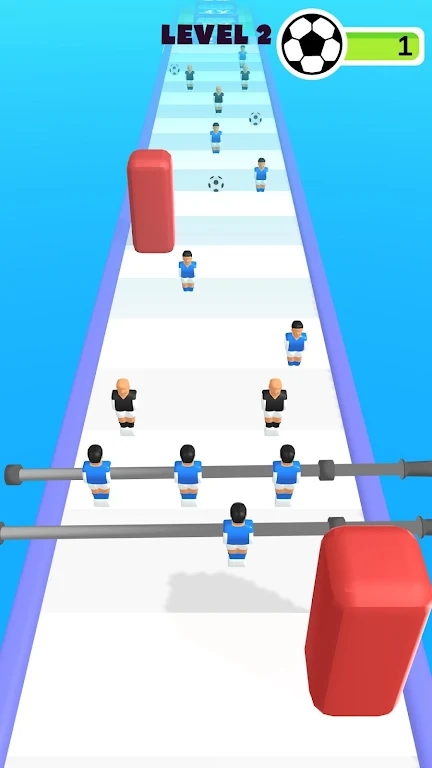 桌上足球障碍跑游戏安卓版下载（Table Football Run） v1.0.11