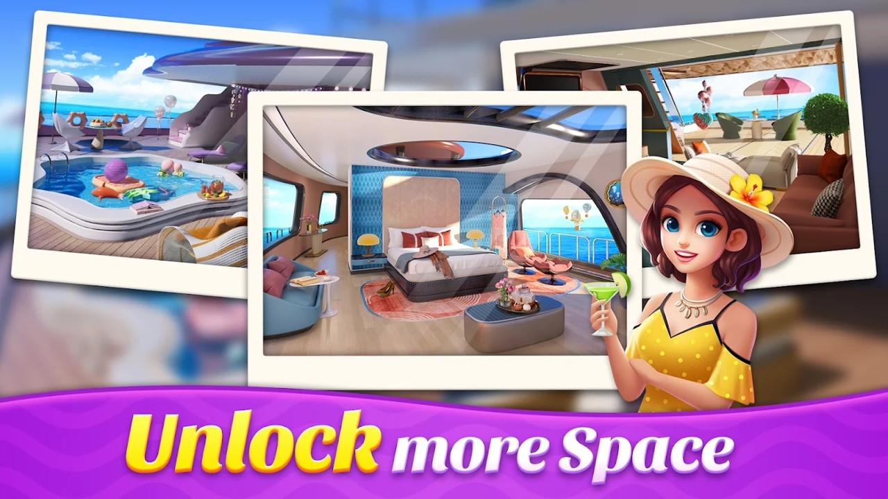 空间装饰豪华游艇游戏安卓版（Space Decor Houseboat） v1.0.1