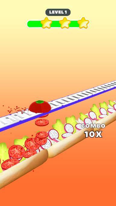 食物冲刺3D游戏安卓最新版（FoodRush3D） v1.4