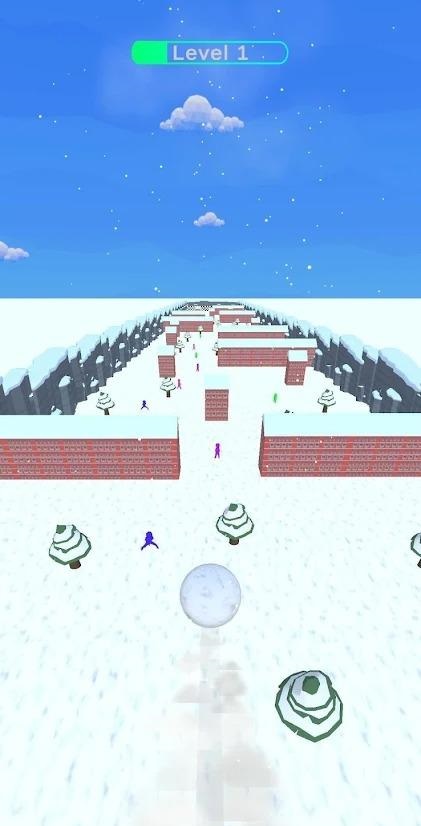 雪球向前滚游戏安卓版下载（Snowball Down）  v1.0