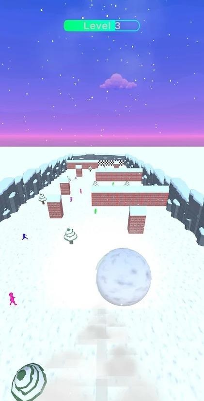 雪球向前滚游戏安卓版下载（Snowball Down）  v1.0