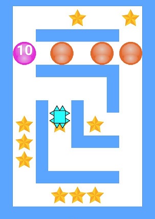 滑球集星迷宫游戏安卓版下载（Swipe Action Ball）  v1.9