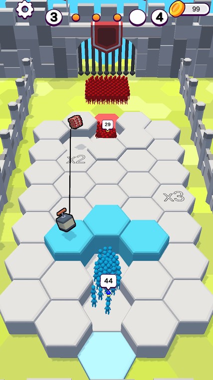 六角形战斗游戏安卓汉化版（Hexagon Battle）  v0.2.1