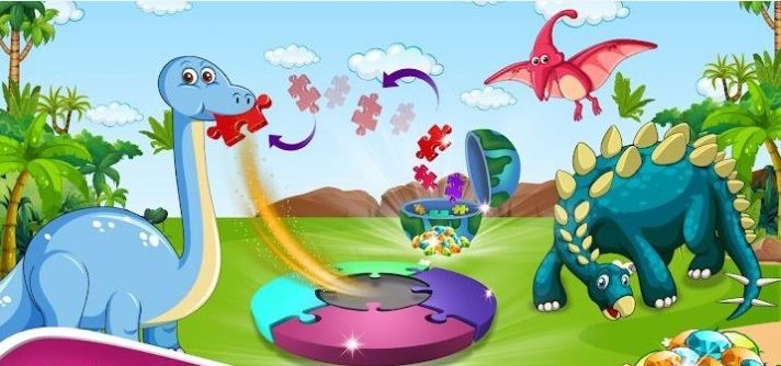 儿童挖掘恐龙游戏安卓最新版（Dig Dinosaur Games for Kids）  v1.0.1