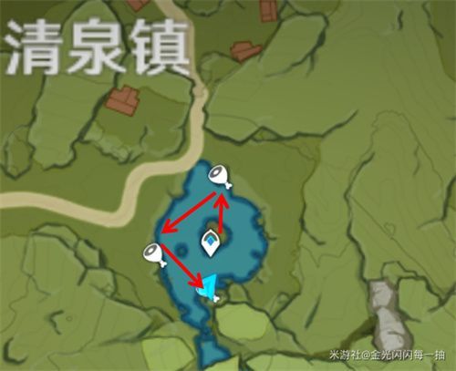 原神青蛙采集路线图介绍一览