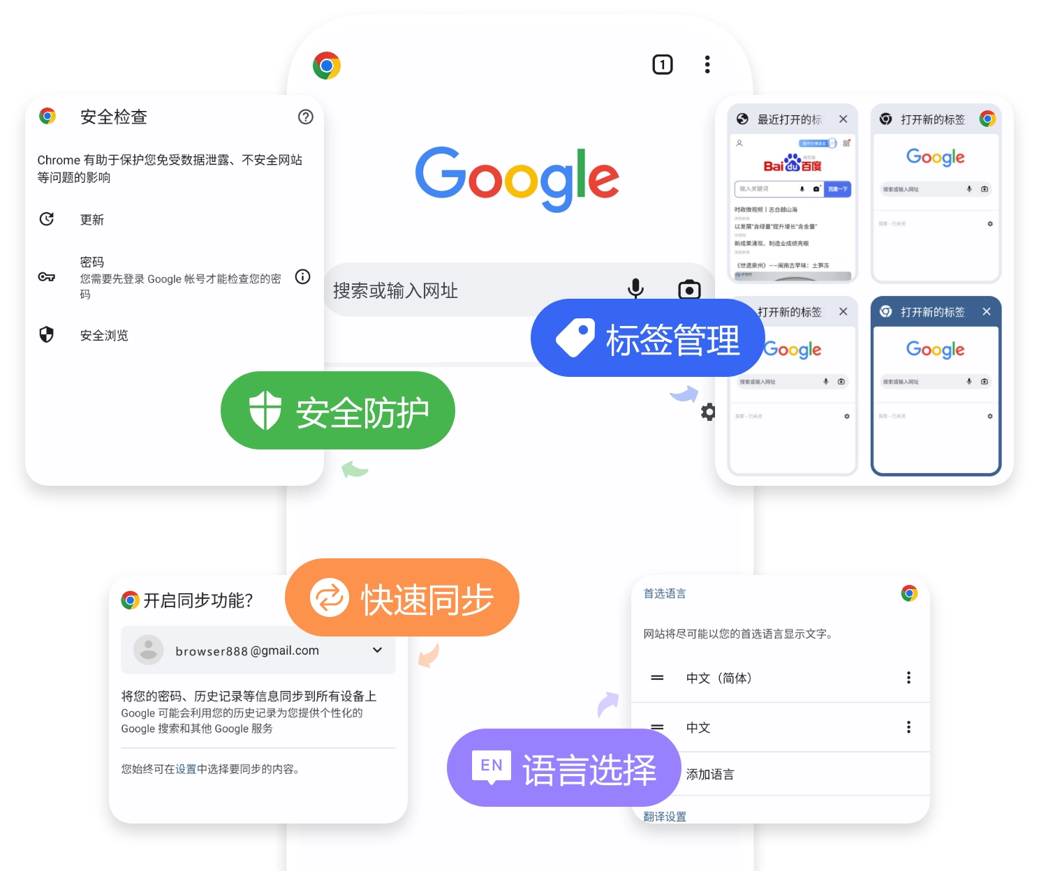 Google Chrome Interface