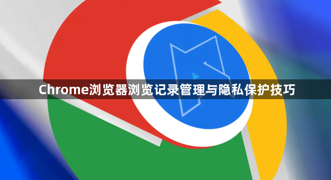 Chrome浏览器浏览记录管理与隐私保护技巧1