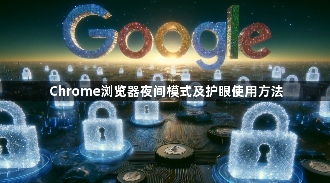 Chrome浏览器夜间模式及护眼使用方法1