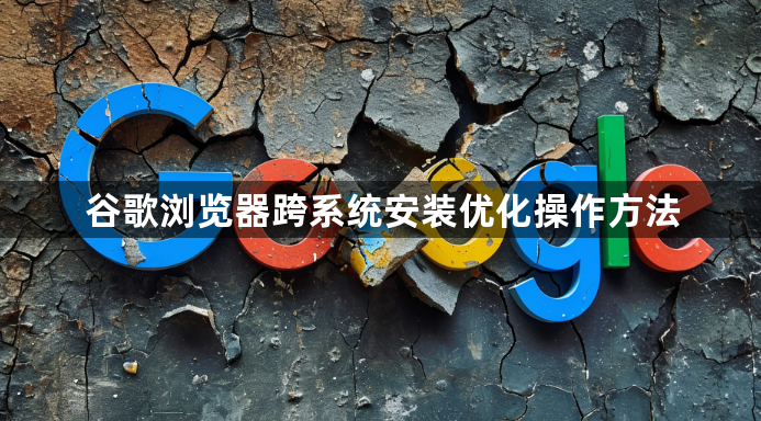 谷歌浏览器跨系统安装优化操作方法1