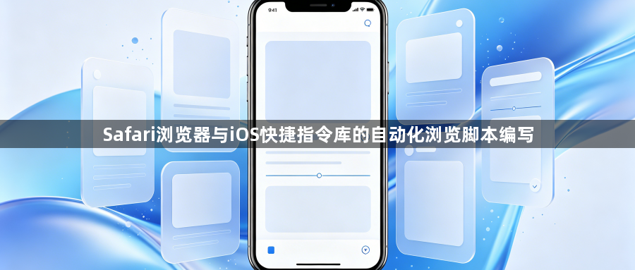 Safari浏览器与iOS快捷指令库的自动化浏览脚本编写1