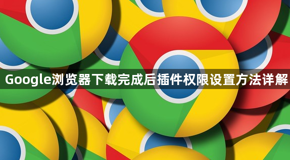 Google浏览器下载完成后插件权限设置方法详解1
