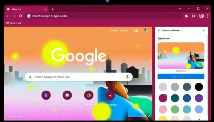 google浏览器界面操作个性化设置