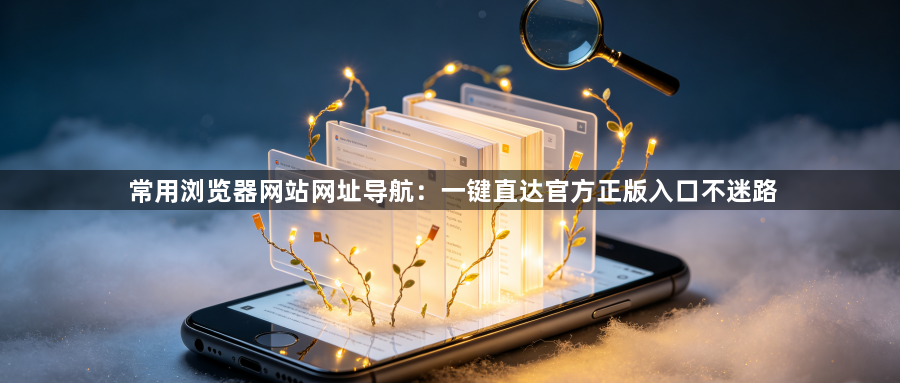 常用浏览器网站网址导航：一键直达官方正版入口不迷路1