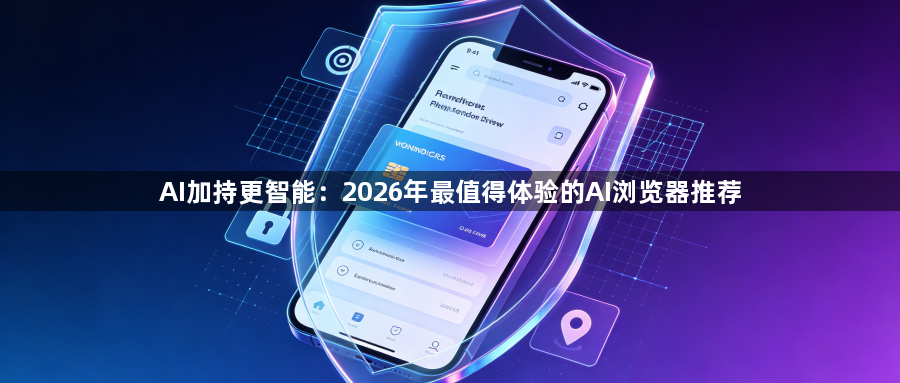 AI加持更智能：2026年最值得体验的AI浏览器推荐1