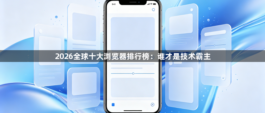 2026全球十大浏览器排行榜：谁才是技术霸主1