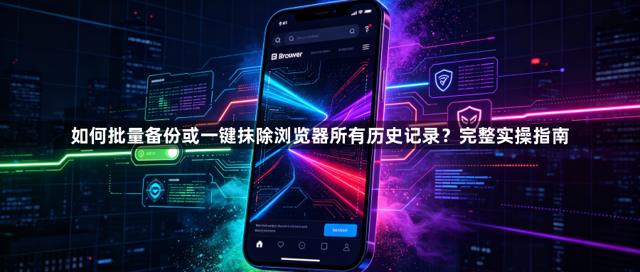 如何批量备份或一键抹除浏览器所有历史记录?完整实操指南1