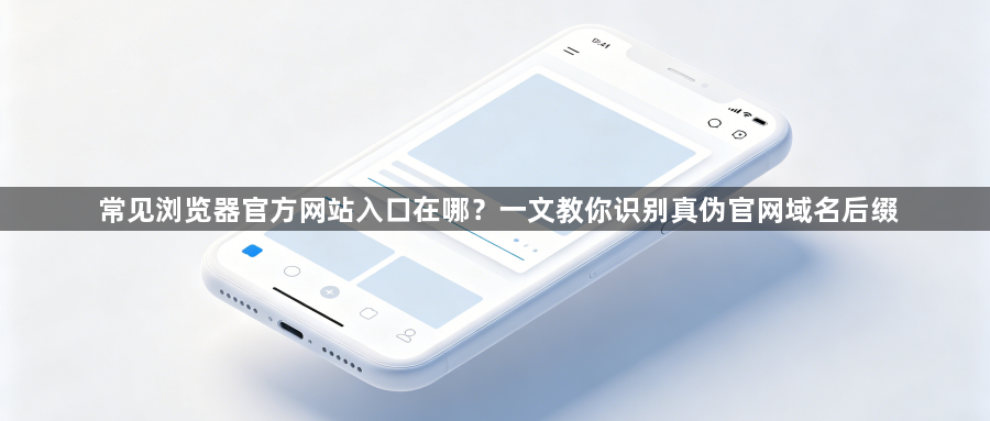 常见浏览器官方网站入口在哪?一文教你识别真伪官网域名后缀1