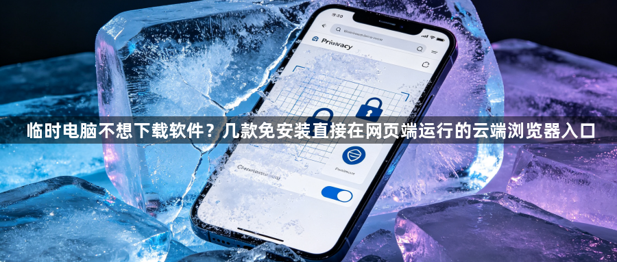 临时电脑不想下载软件？几款免安装直接在网页端运行的云端浏览器入口1