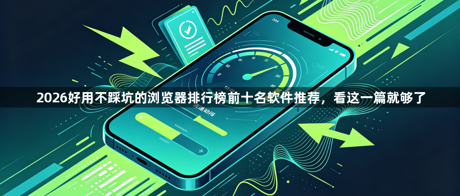 2026好用不踩坑的浏览器排行榜前十名软件推荐，看这一篇就够了1