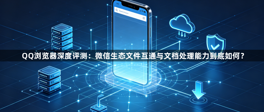 QQ浏览器深度评测：微信生态文件互通与文档处理能力到底如何？1