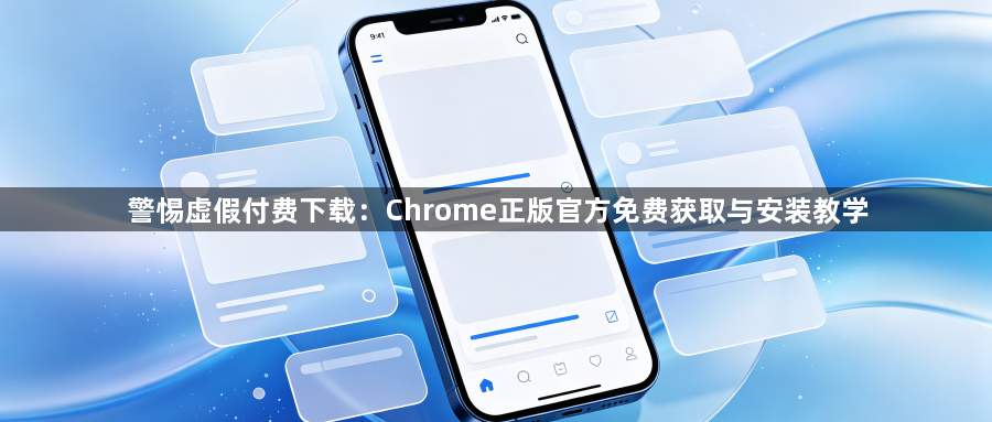 警惕虚假付费下载：Chrome正版官方免费获取与安装教学1