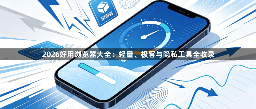 2026好用浏览器大全：轻量、极客与隐私工具全收录1
