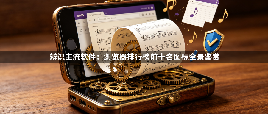 辨识主流软件:浏览器排行榜前十名图标全景鉴赏1