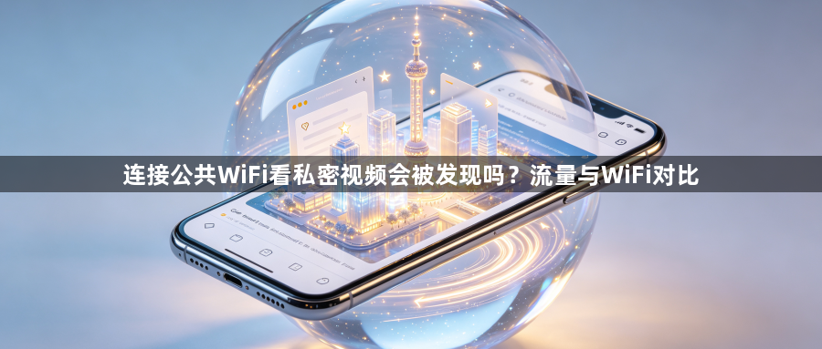 连接公共WiFi看私密视频会被发现吗？流量与WiFi对比1