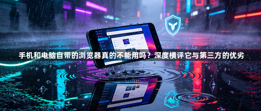 手机和电脑自带的浏览器真的不能用吗?深度横评它与第三方的优劣1