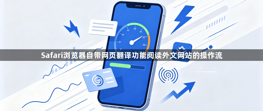 Safari浏览器自带网页翻译功能阅读外文网站的操作流1
